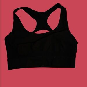 Black Women's Sports Bra